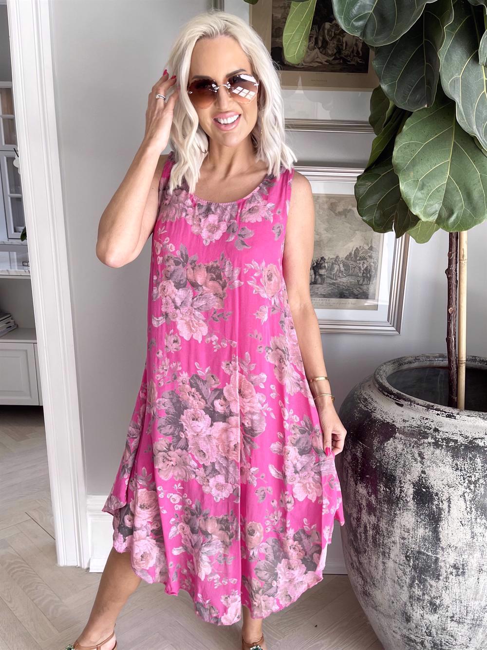 Piper - Klänning med blommönster